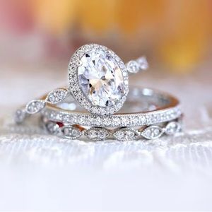 New Dainty art deco bridal set